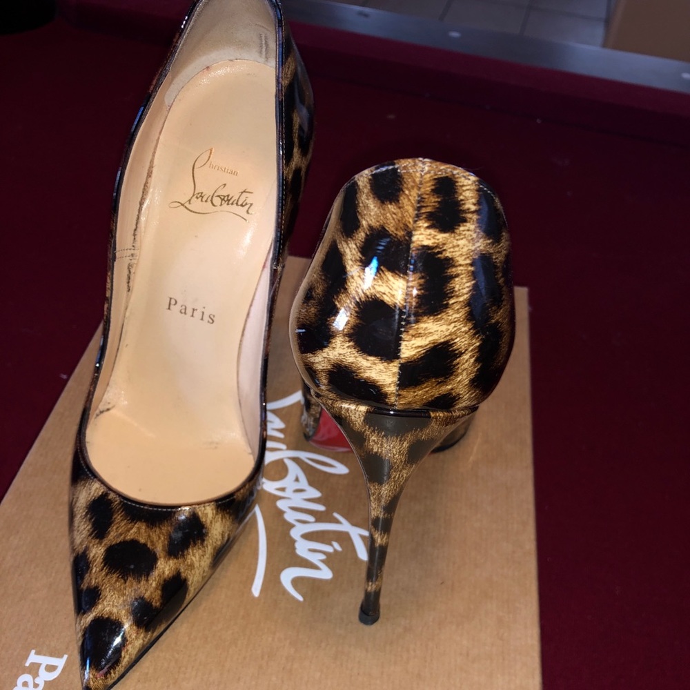 Cheetah print Christian Louboutin